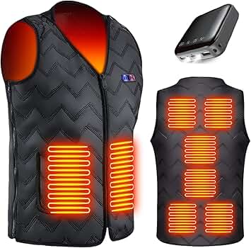 Amazon | [RAVAcoco] 【日本製ヒーター & 20000mAhバッテリー付】 電熱